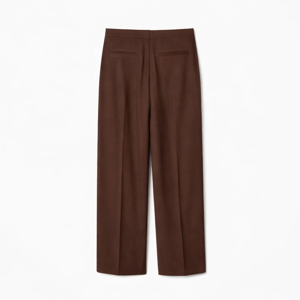 Брюки с высокой талией